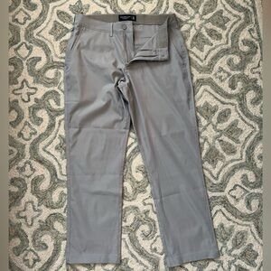 Abercrombie & Fitch Men's Light Gray Chinos